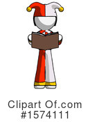 White Design Mascot Clipart #1574111 by Leo Blanchette