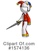 White Design Mascot Clipart #1574136 by Leo Blanchette