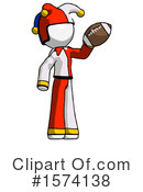 White Design Mascot Clipart #1574138 by Leo Blanchette