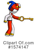White Design Mascot Clipart #1574147 by Leo Blanchette