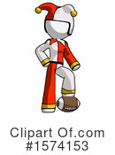 White Design Mascot Clipart #1574153 by Leo Blanchette