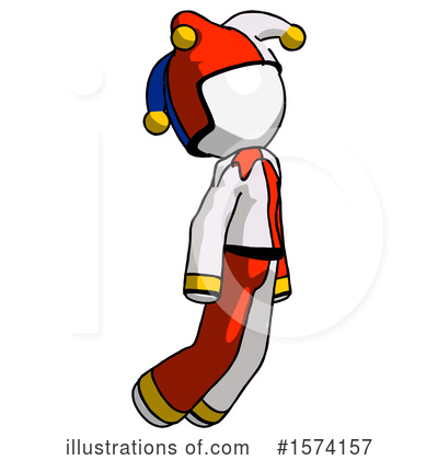 Royalty-Free (RF) White Design Mascot Clipart Illustration by Leo Blanchette - Stock Sample #1574157