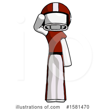 Royalty-Free (RF) White Design Mascot Clipart Illustration by Leo Blanchette - Stock Sample #1581470