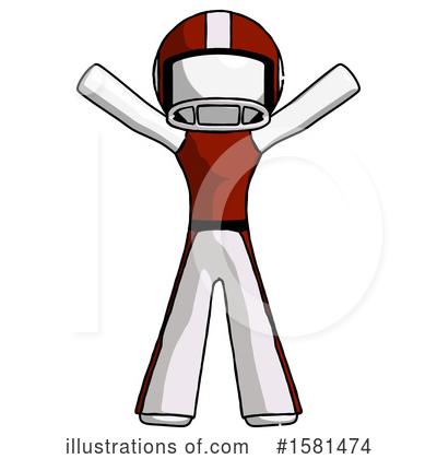 Royalty-Free (RF) White Design Mascot Clipart Illustration by Leo Blanchette - Stock Sample #1581474