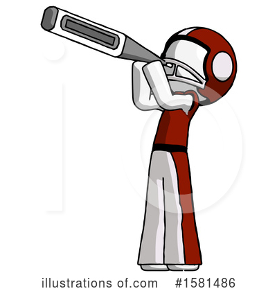 Royalty-Free (RF) White Design Mascot Clipart Illustration by Leo Blanchette - Stock Sample #1581486