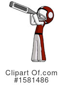 White Design Mascot Clipart #1581486 by Leo Blanchette