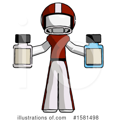 Royalty-Free (RF) White Design Mascot Clipart Illustration by Leo Blanchette - Stock Sample #1581498