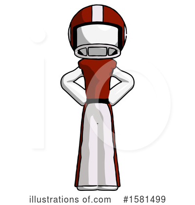 Royalty-Free (RF) White Design Mascot Clipart Illustration by Leo Blanchette - Stock Sample #1581499