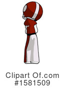 White Design Mascot Clipart #1581509 by Leo Blanchette