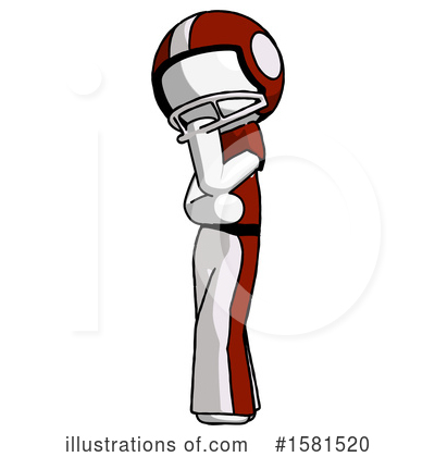 Royalty-Free (RF) White Design Mascot Clipart Illustration by Leo Blanchette - Stock Sample #1581520