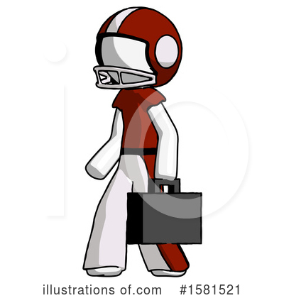 Royalty-Free (RF) White Design Mascot Clipart Illustration by Leo Blanchette - Stock Sample #1581521