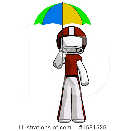 Royalty-Free (RF) White Design Mascot Clipart Illustration by Leo Blanchette - Stock Sample #1581525