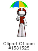 White Design Mascot Clipart #1581525 by Leo Blanchette