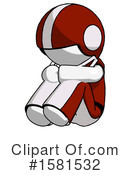 White Design Mascot Clipart #1581532 by Leo Blanchette