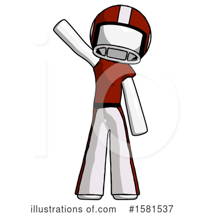 Royalty-Free (RF) White Design Mascot Clipart Illustration by Leo Blanchette - Stock Sample #1581537