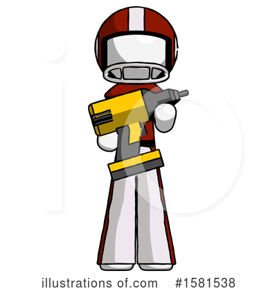 Royalty-Free (RF) White Design Mascot Clipart Illustration by Leo Blanchette - Stock Sample #1581538