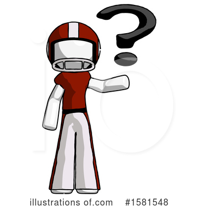 Royalty-Free (RF) White Design Mascot Clipart Illustration by Leo Blanchette - Stock Sample #1581548