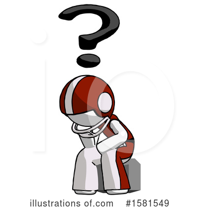 Royalty-Free (RF) White Design Mascot Clipart Illustration by Leo Blanchette - Stock Sample #1581549
