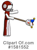 White Design Mascot Clipart #1581552 by Leo Blanchette