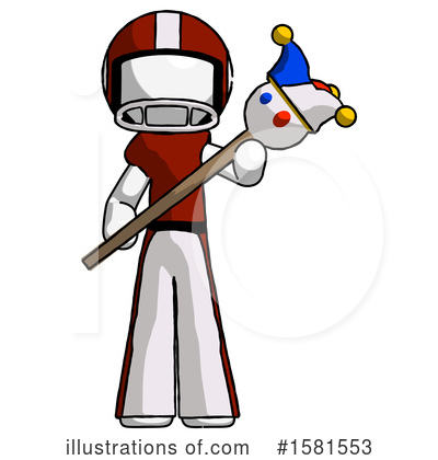 Royalty-Free (RF) White Design Mascot Clipart Illustration by Leo Blanchette - Stock Sample #1581553