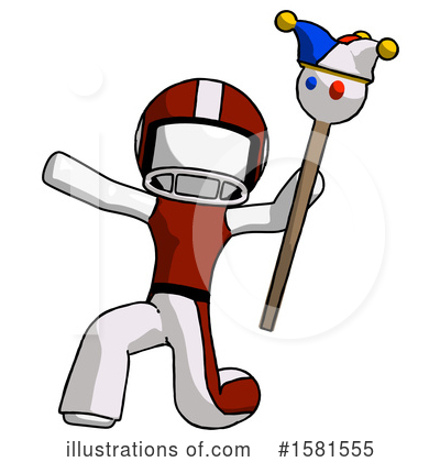 Royalty-Free (RF) White Design Mascot Clipart Illustration by Leo Blanchette - Stock Sample #1581555