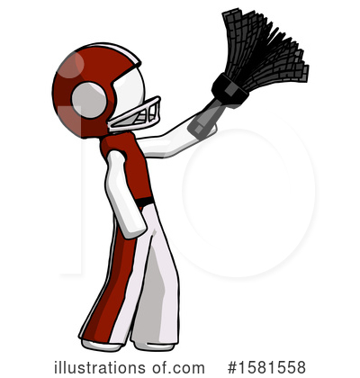Royalty-Free (RF) White Design Mascot Clipart Illustration by Leo Blanchette - Stock Sample #1581558