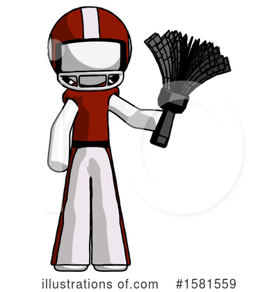 Royalty-Free (RF) White Design Mascot Clipart Illustration by Leo Blanchette - Stock Sample #1581559