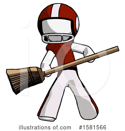Royalty-Free (RF) White Design Mascot Clipart Illustration by Leo Blanchette - Stock Sample #1581566