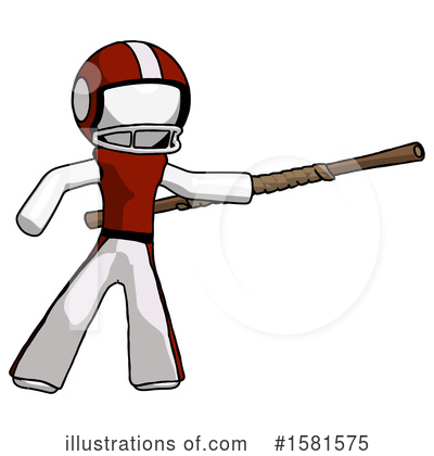 Royalty-Free (RF) White Design Mascot Clipart Illustration by Leo Blanchette - Stock Sample #1581575