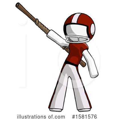 Royalty-Free (RF) White Design Mascot Clipart Illustration by Leo Blanchette - Stock Sample #1581576