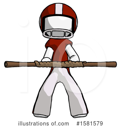 Royalty-Free (RF) White Design Mascot Clipart Illustration by Leo Blanchette - Stock Sample #1581579