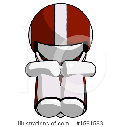 Royalty-Free (RF) White Design Mascot Clipart Illustration by Leo Blanchette - Stock Sample #1581583