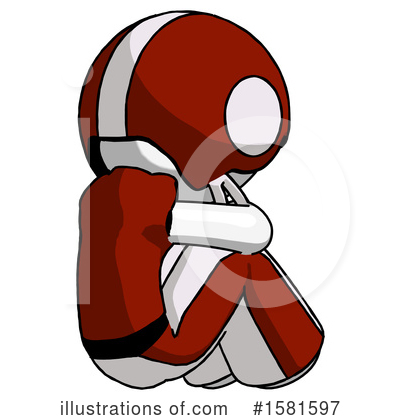 Royalty-Free (RF) White Design Mascot Clipart Illustration by Leo Blanchette - Stock Sample #1581597