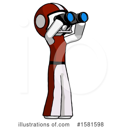 Royalty-Free (RF) White Design Mascot Clipart Illustration by Leo Blanchette - Stock Sample #1581598