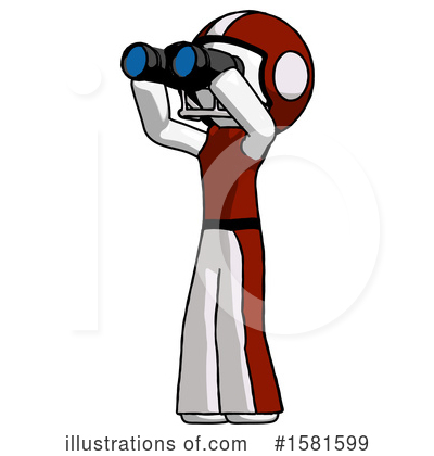 Royalty-Free (RF) White Design Mascot Clipart Illustration by Leo Blanchette - Stock Sample #1581599