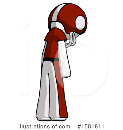 Royalty-Free (RF) White Design Mascot Clipart Illustration by Leo Blanchette - Stock Sample #1581611