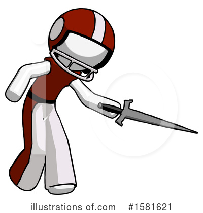 Royalty-Free (RF) White Design Mascot Clipart Illustration by Leo Blanchette - Stock Sample #1581621