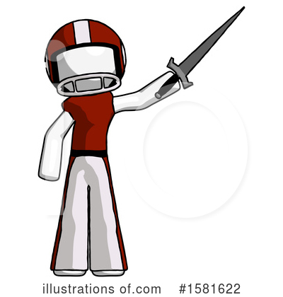 Royalty-Free (RF) White Design Mascot Clipart Illustration by Leo Blanchette - Stock Sample #1581622