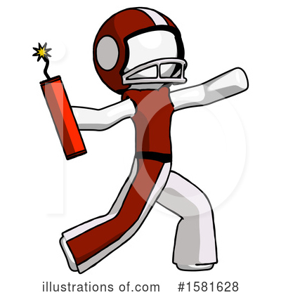Royalty-Free (RF) White Design Mascot Clipart Illustration by Leo Blanchette - Stock Sample #1581628