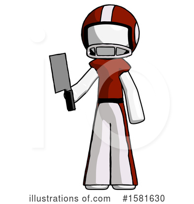 Royalty-Free (RF) White Design Mascot Clipart Illustration by Leo Blanchette - Stock Sample #1581630
