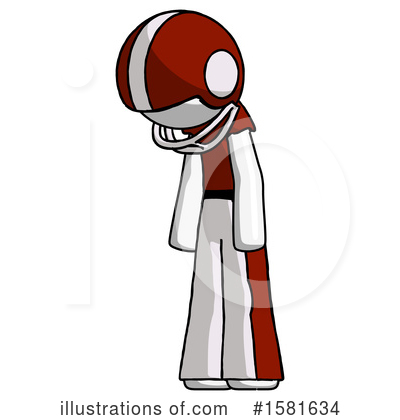 Royalty-Free (RF) White Design Mascot Clipart Illustration by Leo Blanchette - Stock Sample #1581634