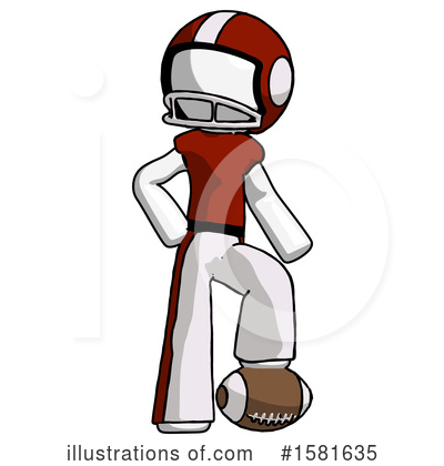 Royalty-Free (RF) White Design Mascot Clipart Illustration by Leo Blanchette - Stock Sample #1581635