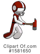 White Design Mascot Clipart #1581650 by Leo Blanchette