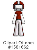 White Design Mascot Clipart #1581662 by Leo Blanchette
