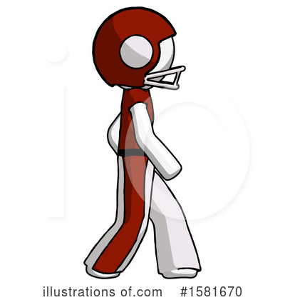 Royalty-Free (RF) White Design Mascot Clipart Illustration by Leo Blanchette - Stock Sample #1581670