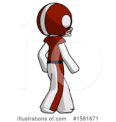 Royalty-Free (RF) White Design Mascot Clipart Illustration by Leo Blanchette - Stock Sample #1581671