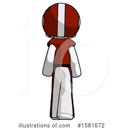 Royalty-Free (RF) White Design Mascot Clipart Illustration by Leo Blanchette - Stock Sample #1581672