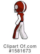 White Design Mascot Clipart #1581673 by Leo Blanchette