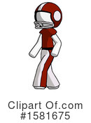 White Design Mascot Clipart #1581675 by Leo Blanchette