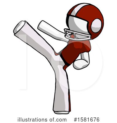 Royalty-Free (RF) White Design Mascot Clipart Illustration by Leo Blanchette - Stock Sample #1581676